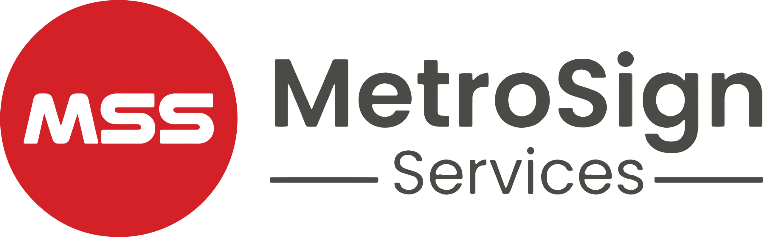 metro sign services logo