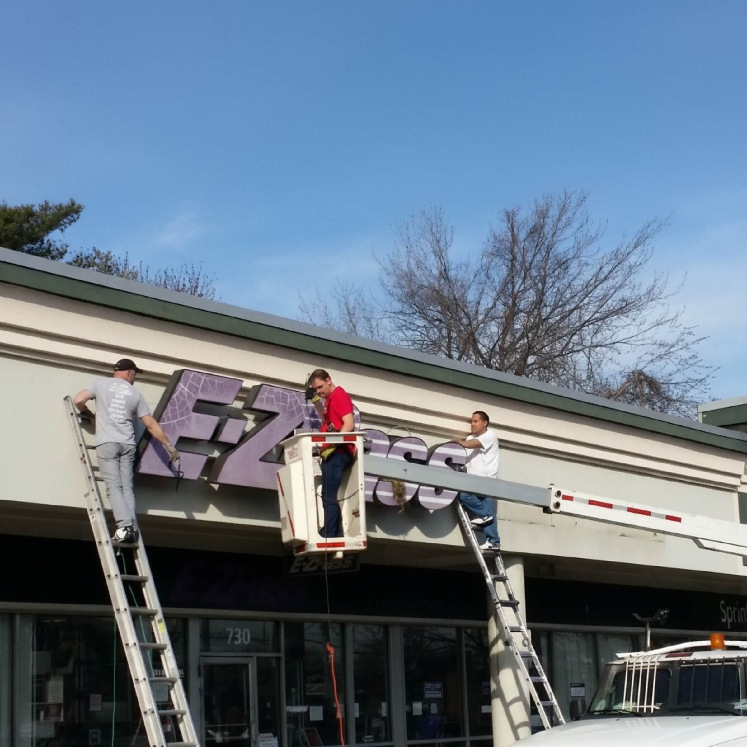 local sign repair services nyc and nj