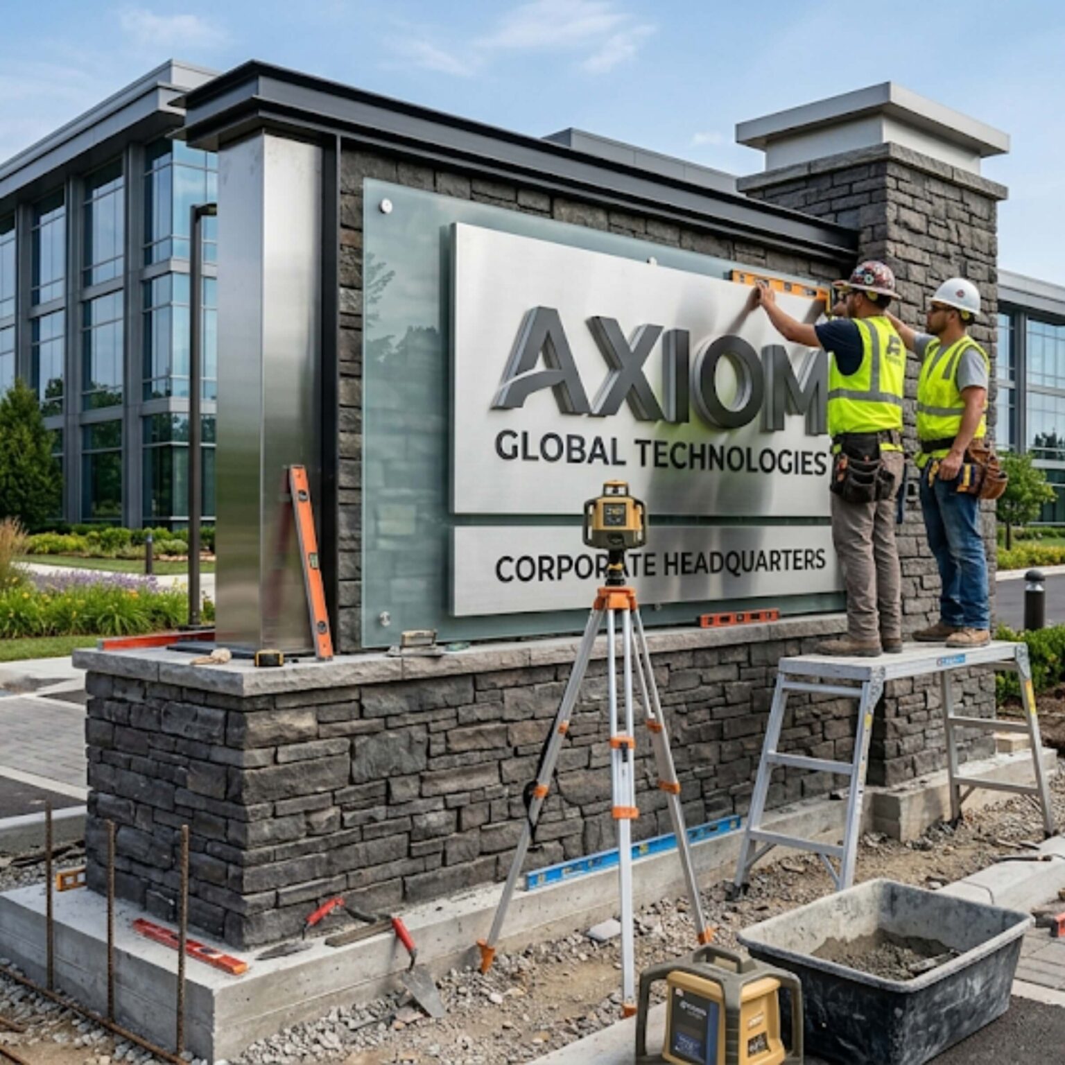 Professional Sign Installation NYC and NJ - Licensed Commercial Sign ...