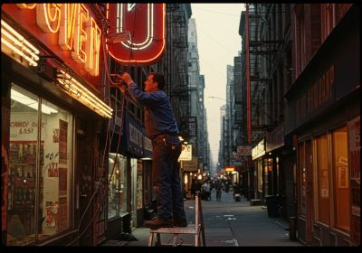 how to maintain neon signs in nyc